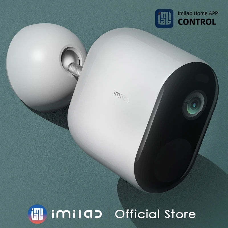 Global IMILAB EC4 Outdoor Spotlight Battery Camera Video Surveillance System Kit 2.5K IP Wireless WiFi Smart Home CCTV Security