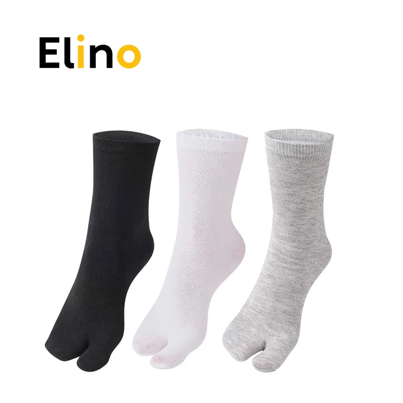 

Split Toe Socks for Men Women Japanese Kimono Flip Flop Sandal Cotton Tabi Sock Breathable Sports Running Unisex Shoe Foot Pad