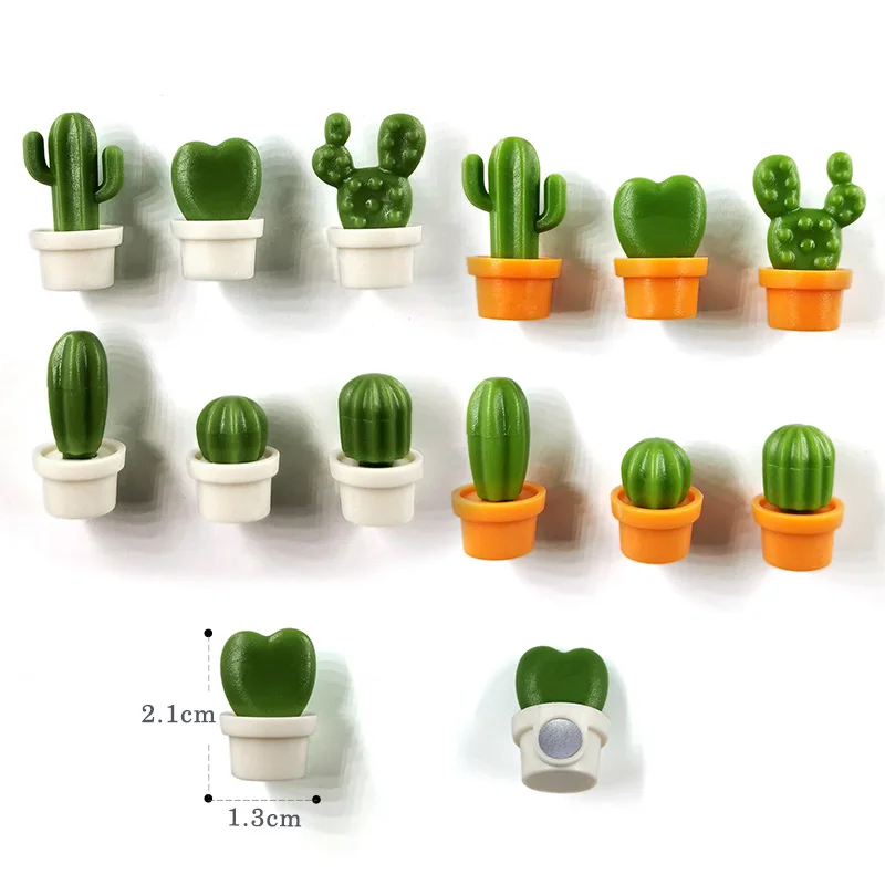 6 шт. лягушки кактус воздушные шары на Холодильник Магнитные Детские сувенирные