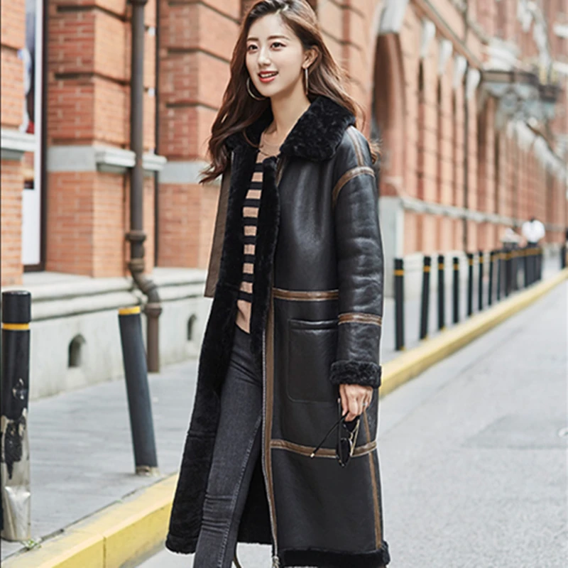 Новая модная зимняя одежда для женщин девушек длинный рукав теплая