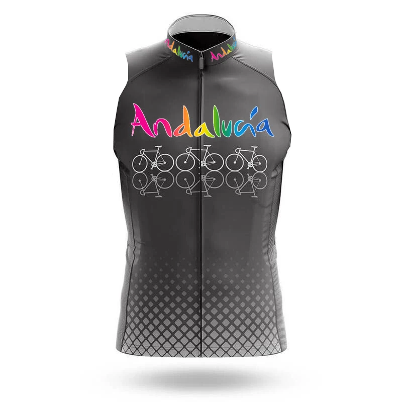 Велосипедная Андалусия без рукавов не ветрозащитная майка Женская Джерси форма