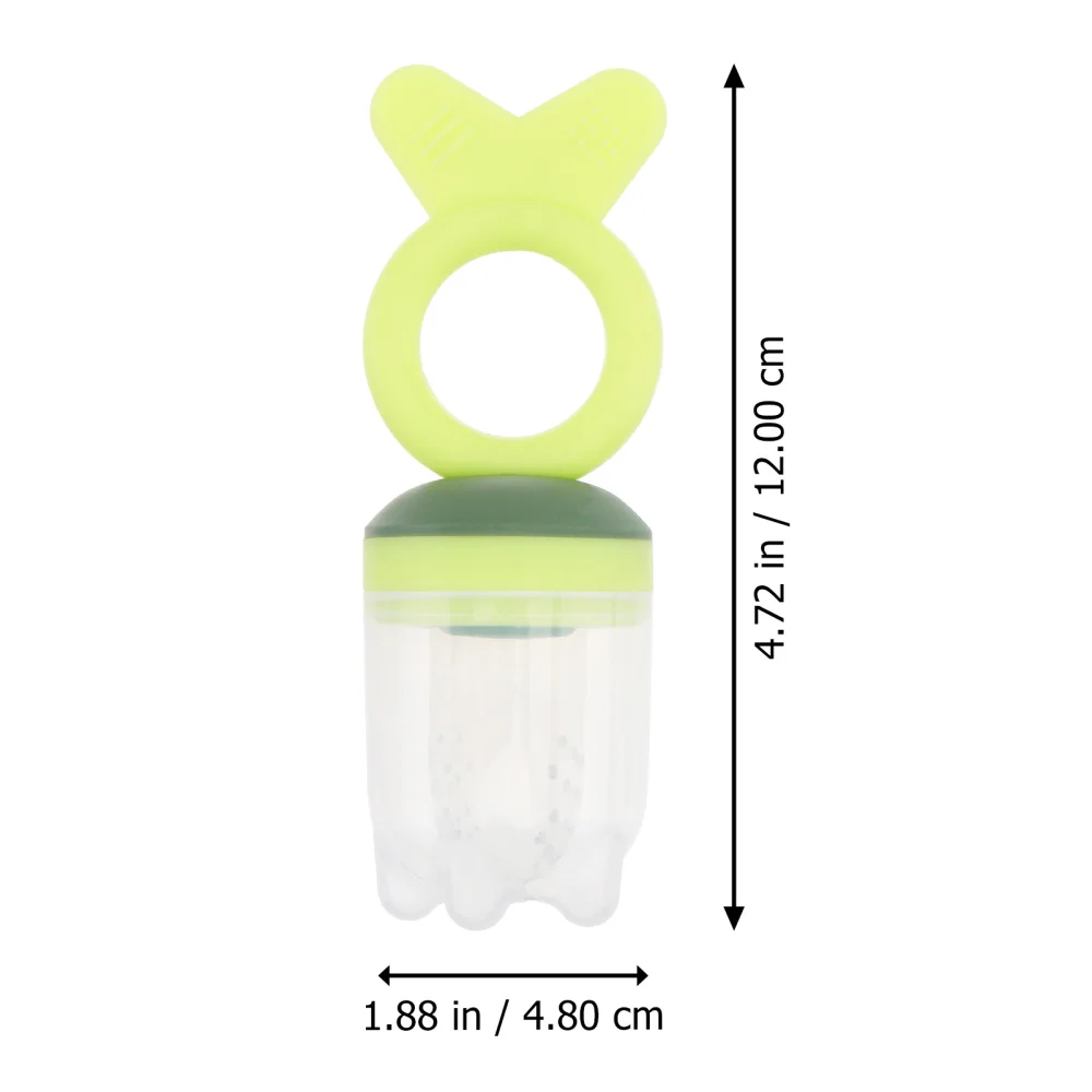 

1 Pc Baby Fruit Feeder Silicone Food Feeder Pacifier Practical Teething