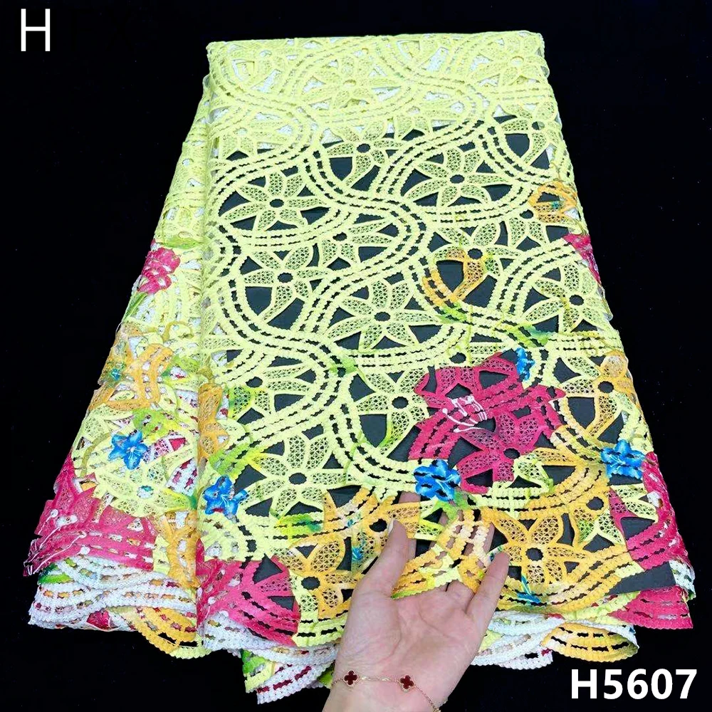 Французские кружевные материалы HFX гипюр африканская вышивка 2021 кружевная ткань
