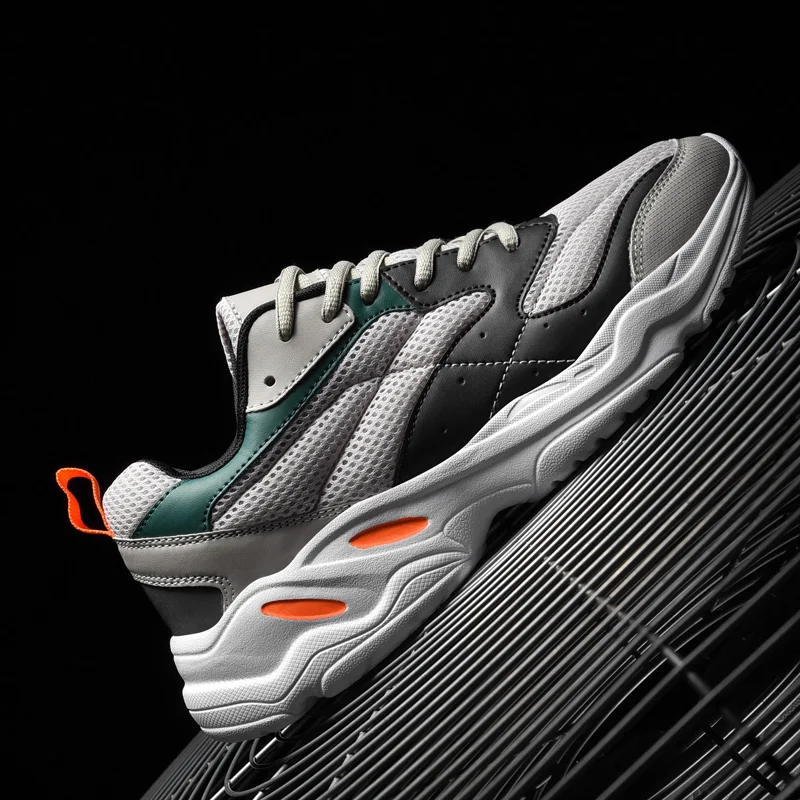 Мужские кроссовки для папы Повседневная обувь из сетчатого материала Не