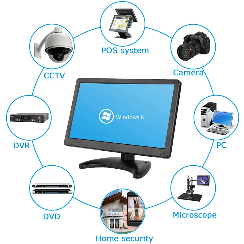 12, 1 11, 6  - 16:9  VGA  1366*768    AV/BNC/VGA/HDMI/USB