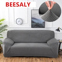 beesaly solid color elastic sofa slipcovers stretch sofa covers for living room furniture protector armchair couch cover elastic