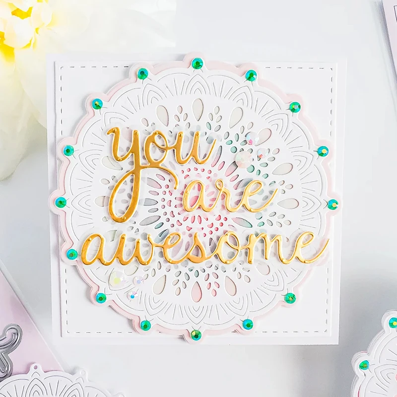 Новое поступление 2020 года многослойные металлические резные штампы и