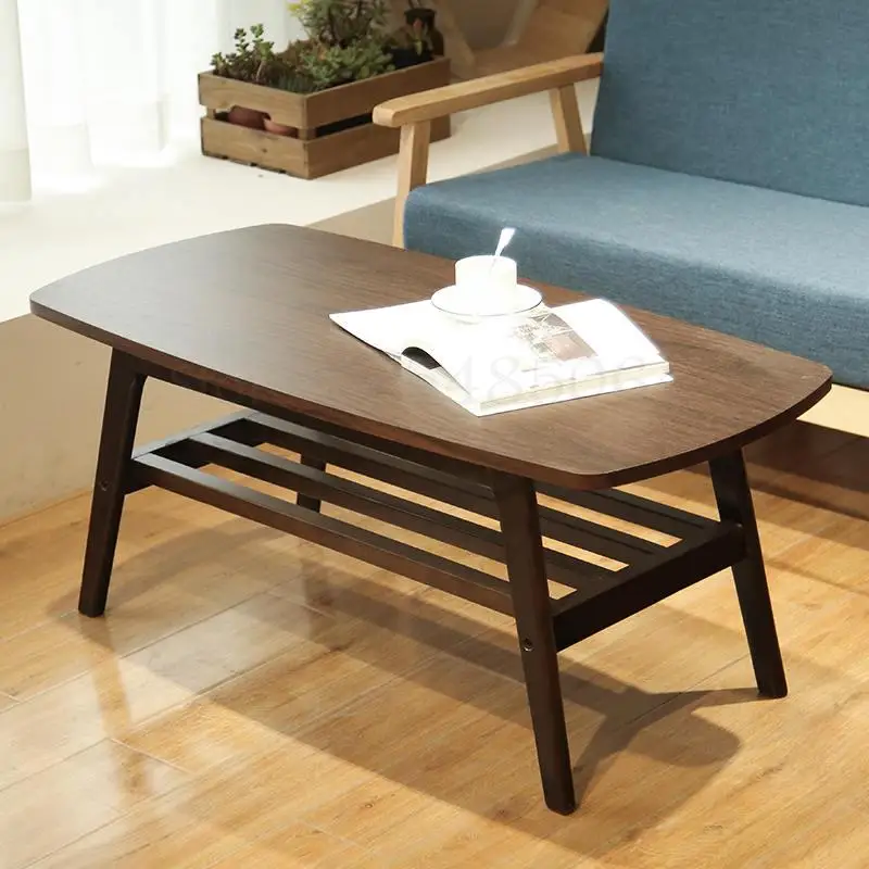 Простой журнальный столик Маленький с диваной гостиной стол для вытирания