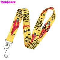 ransitute clown lanyard multifunctional mobile phone key strap lanyard fashion neckband mobile phone decoration r767