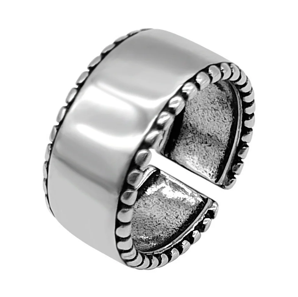 

Glossy wild ins ring female fashion polka dot retro trend adjustable ring daily matching single product 2021 new