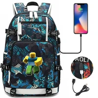 game backpack boy and girl waterproof schoolbag mochila feminina travel school to bag usb charging laptop bag