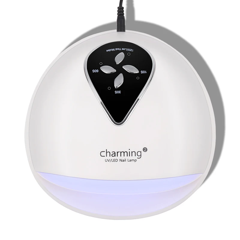 Лампа для ногтей Charming2 светодиодсветодиодный 48 Вт переключатель 24