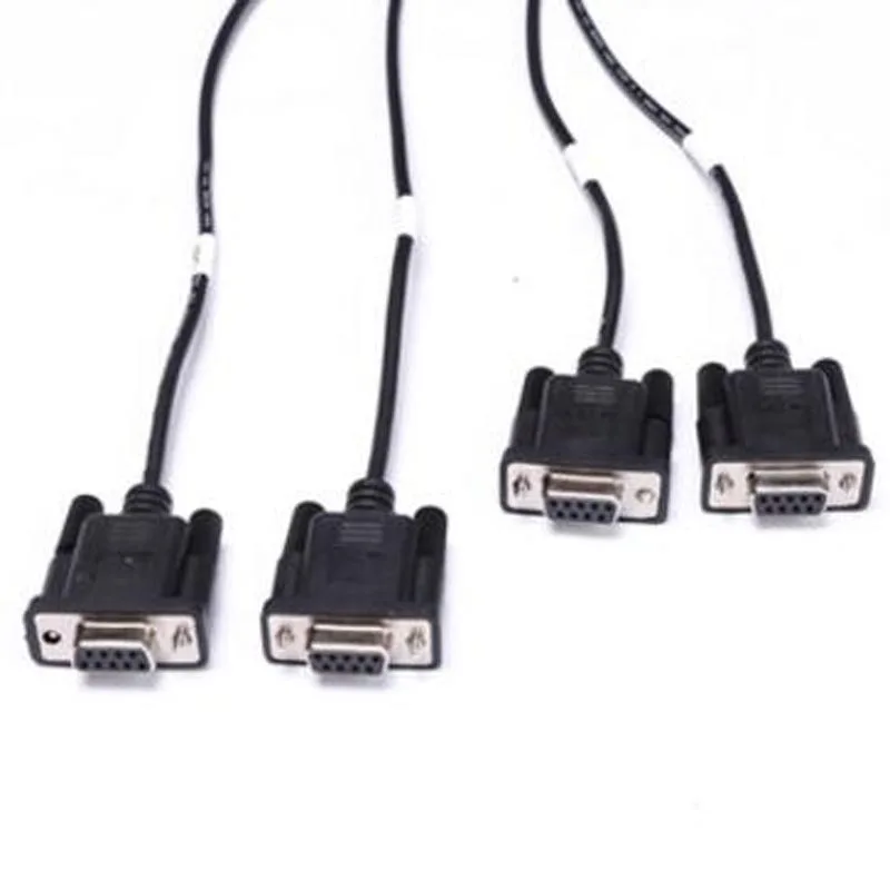 2021 OBD2 16 Pin проводка кабеля Шнур 1 мужчина к 4 DB9 Интерфейс для RS232 диагностический