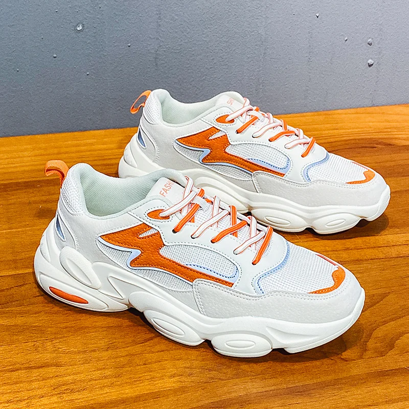 Кроссовки мужские сетчатые на высоком каблуке легкие дышащие Нескользящие