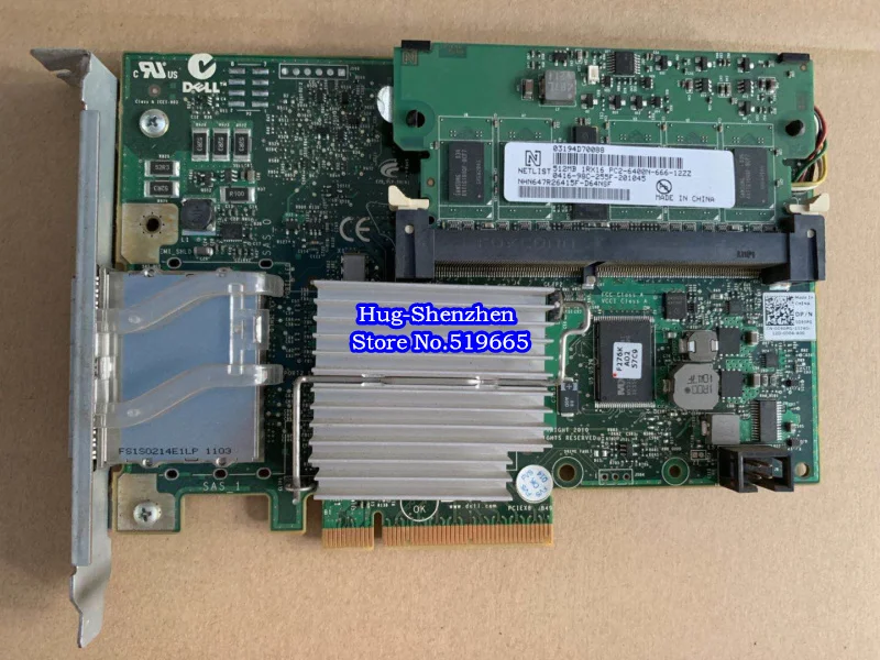 H800 массив карта raid 87V49 D90PG 5KYFR 6 ГБ с Кэш батареей для DELL 512 1g|Платы расширения| |