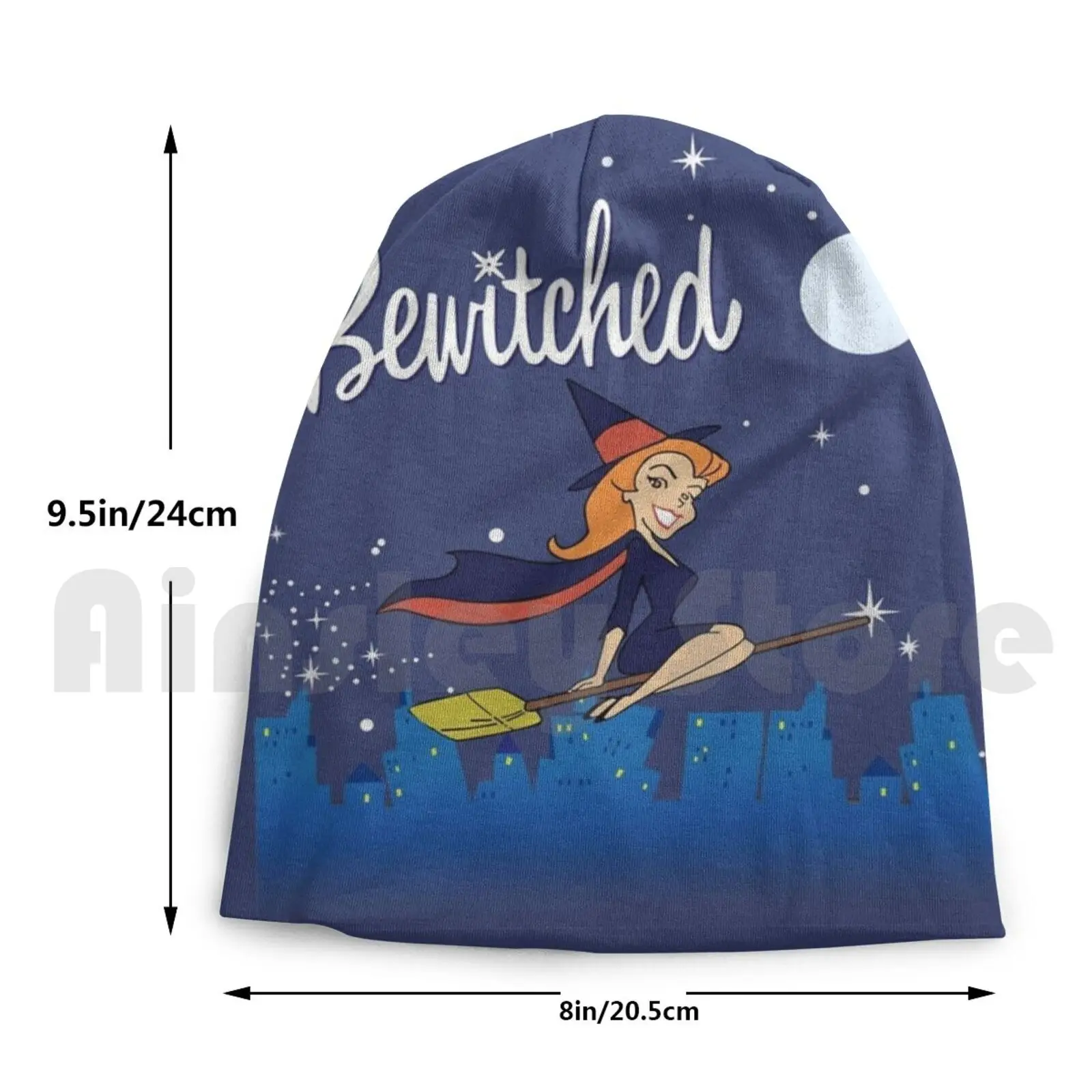 Bewitched Shirt , Sticker , Badge , Beanie Beanie Hedging Cap DIY Print Cushion Bewitched Tv Samantha Endora Darrin Darren images - 6