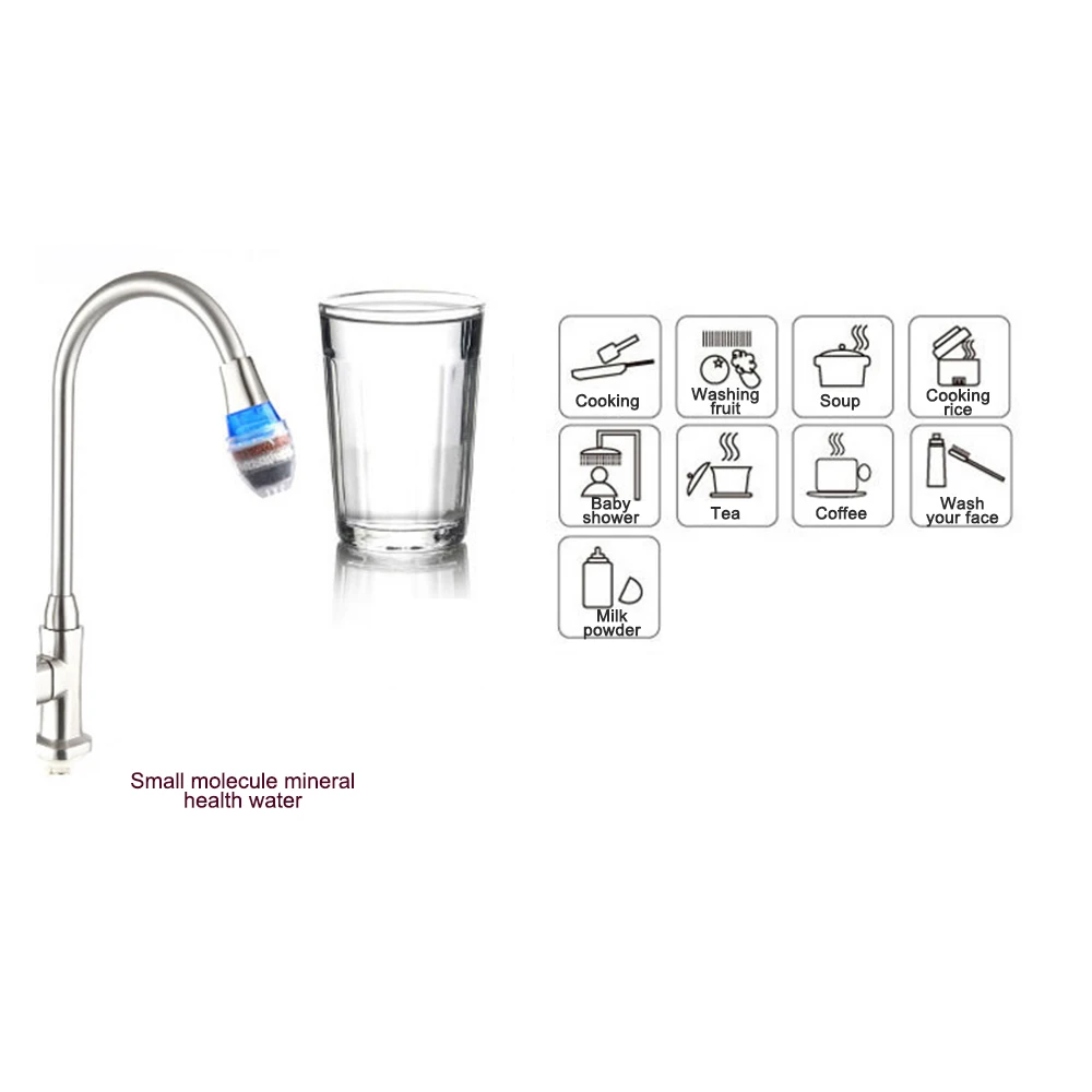 5 Stage Kitchen Water Filter Faucet Mounted Purifier Mini Advanced Tap Remove Rust Chemicals Cleaner | Обустройство дома