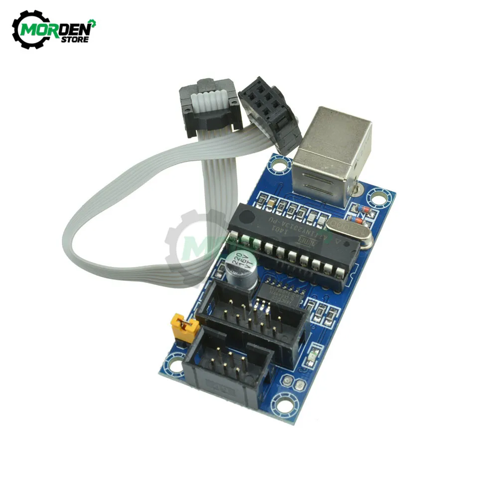 USBTINYISP AVR ISP Downloader USB Programmer Bootloader For Arduino IDE R3 Atmega2560+10pin Programming Wire | Инструменты
