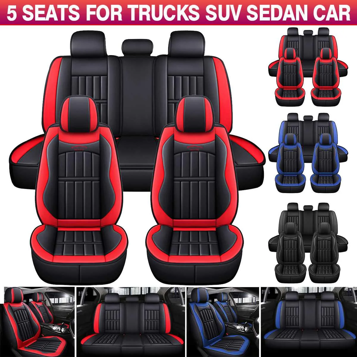 Чехол на сиденье автомобиля BMW f10 E46 g30 Ford Golf 4 VW/passat B5 B8 golf 5 peugeot из искусственной