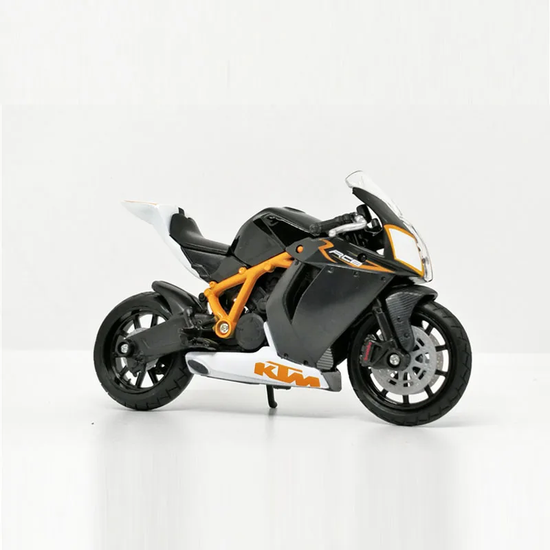 

Литая пластиковая модель мотоцикла Bburago KTM 1/18 RC8 R в масштабе 1:18 для мальчиков, 1190