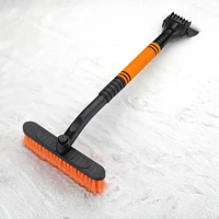 1pc car snow removal shovel multifunctional car glass snow cleaning brush tool shoveling ice sweeping frost auto winter supplies