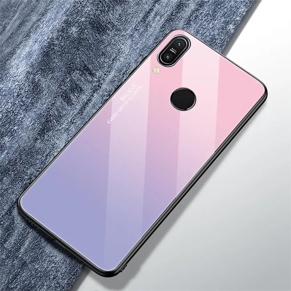 Чехол для ASUS Zenfone Max Pro M1 M2 ZB602KL ZB631KL стеклянный чехол с узором ZB601KL ZB633KL мягкий