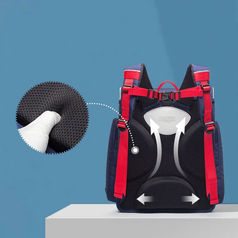 Primary School Student Backpack Large Capacity Orthopedic Satchel School Bags for Boys Girls Kids BookBags Mochila Infantil