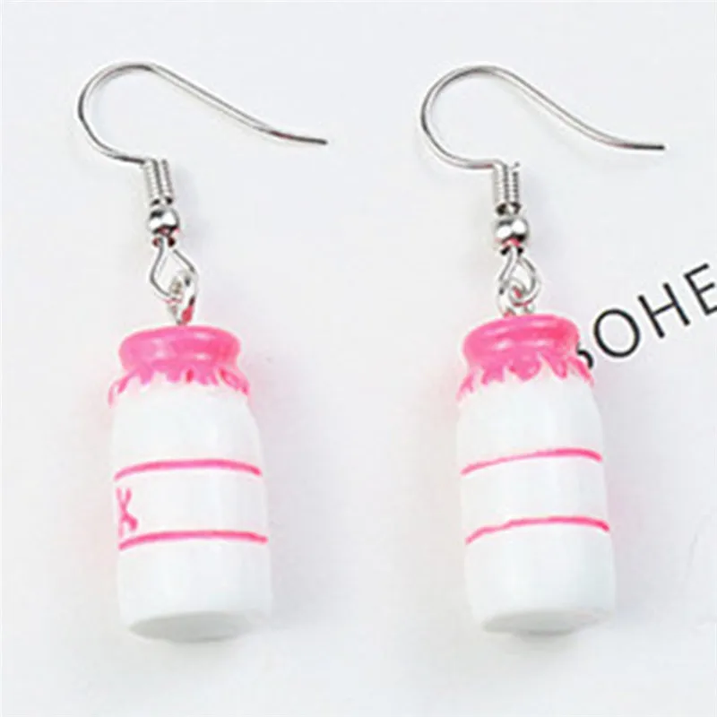 Женские серьги капельки Pinksee креативные Разноцветные ручной работы в форме