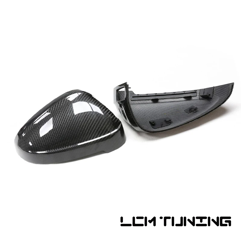 2017-2022 ABS + настоящее углеродное волокно крышки боковых зеркал заднего вида с/без