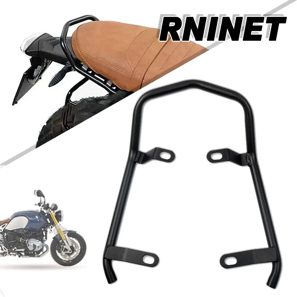 

Багажник для мотоцикла задний багажник крепящийся за сиденье, багажник, седельная сумка, грузовая полка для BMW R Nine T RNineT Rnine T ninet R9T 2014-2020 2019