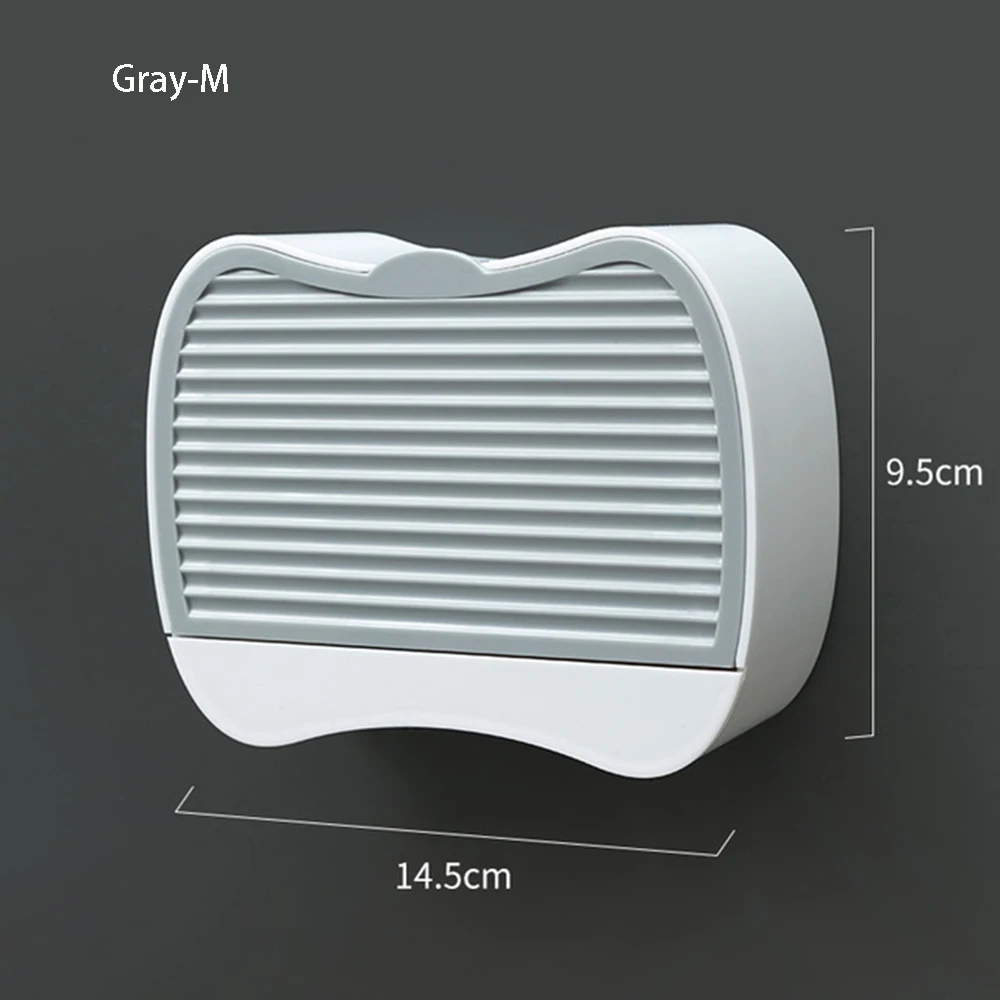 

Soap Sink Dish Paste Wall Mounted Soap Holder Toilet Storage Rack Punch-free Detachable Storage Disk Bathroom Accessories Box