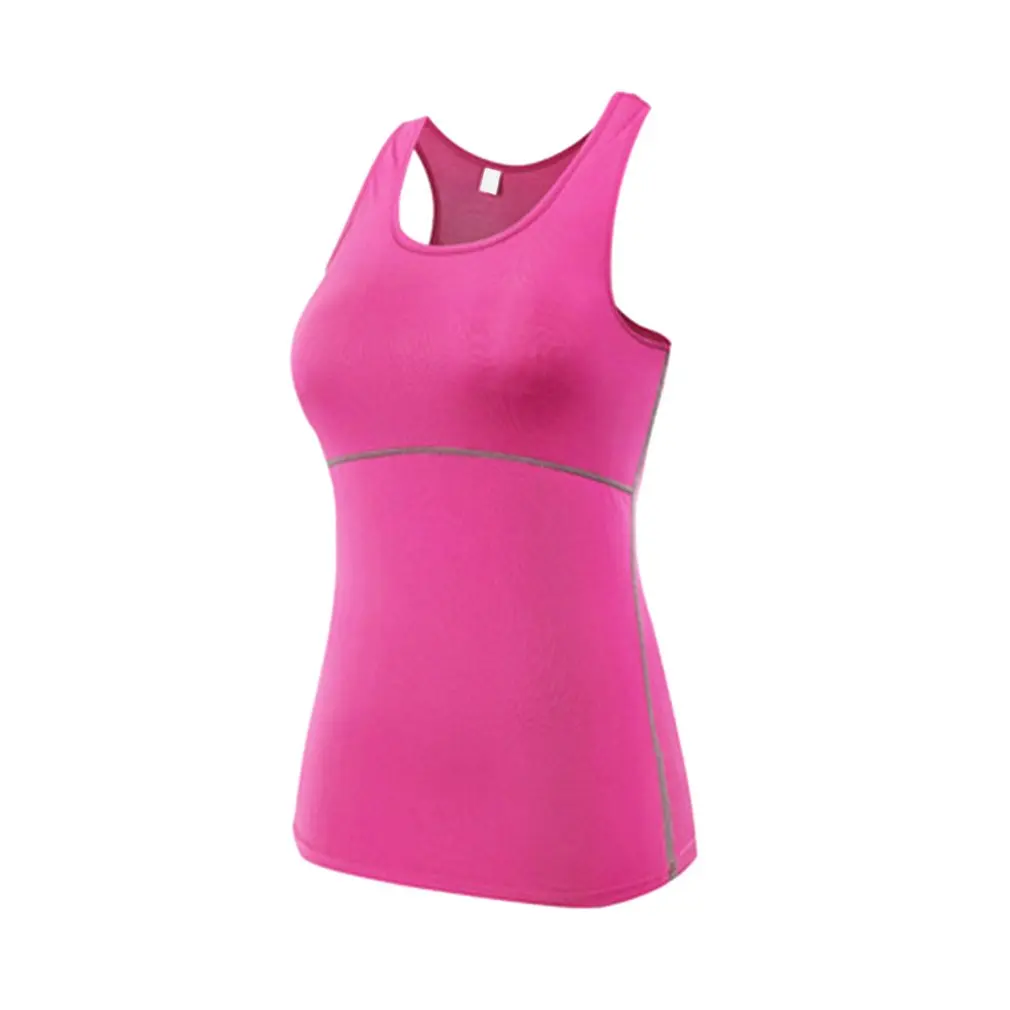 

Gym Sports Yoga Clothing Tops Waistcoat Women Sexy Vest Fitness Running Tight Female Sleeveless Shirt Quick Dry Fit Tank Top New