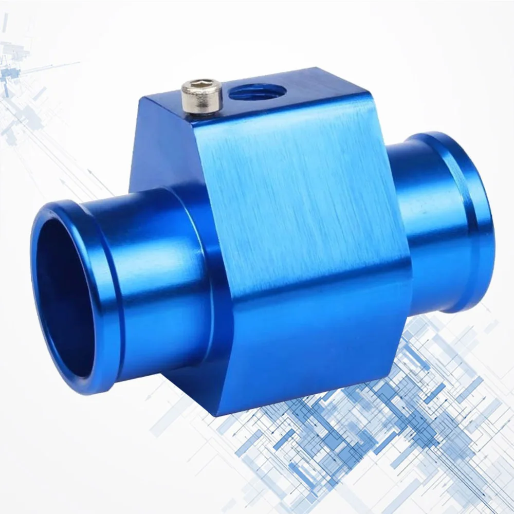 

Water Temperature Meter Adapter 40mm Automobile Universal 3-Way Adapter Car Modification Accessories (Blue)
