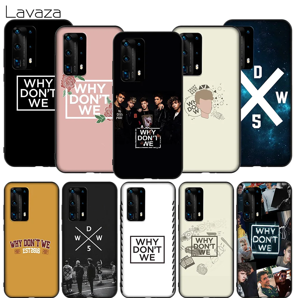 Чехол Lavaza Why't We для Huawei P8 P9 P10 P20 P30 Y6 Y7 Y9 Lite Pro P Smart Nova 2i 3i Mini 2017 2018|Бамперы| |