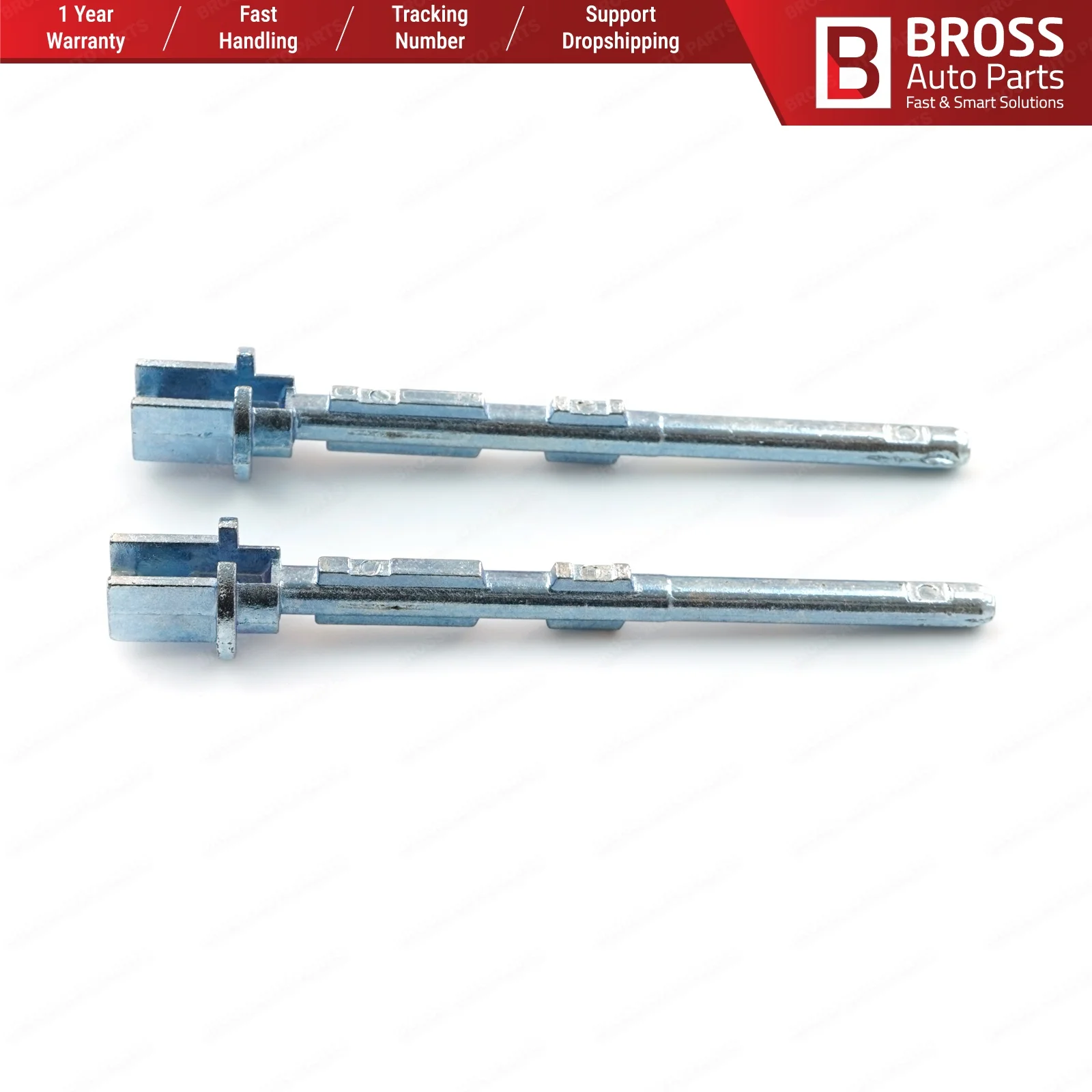 Bross автозапчасти BDP41 2 шт. задние раздвижные дверные ручки замок штифт для Peugeot Partner