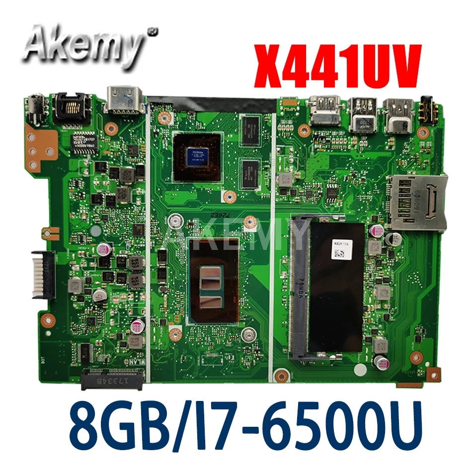 

Материнская плата для ноутбука ASUS X441UV X441UVK X441UR X441URK X441UB с GT940M (V2G) 8G / I7-6500U
