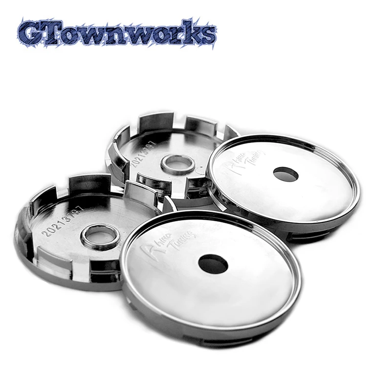 4 шт. хромированная 61 мм стандартная крышка ступицы колеса для аксессуаров обода