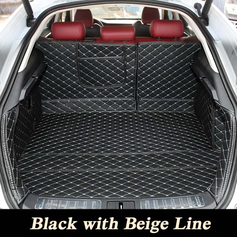 

Car Styling PU Leather Trunk Mat Rear Liner Cargo For CHANGAN CS85 Coupe 2019-Present Waterproof Tray Protector Auto Accessories