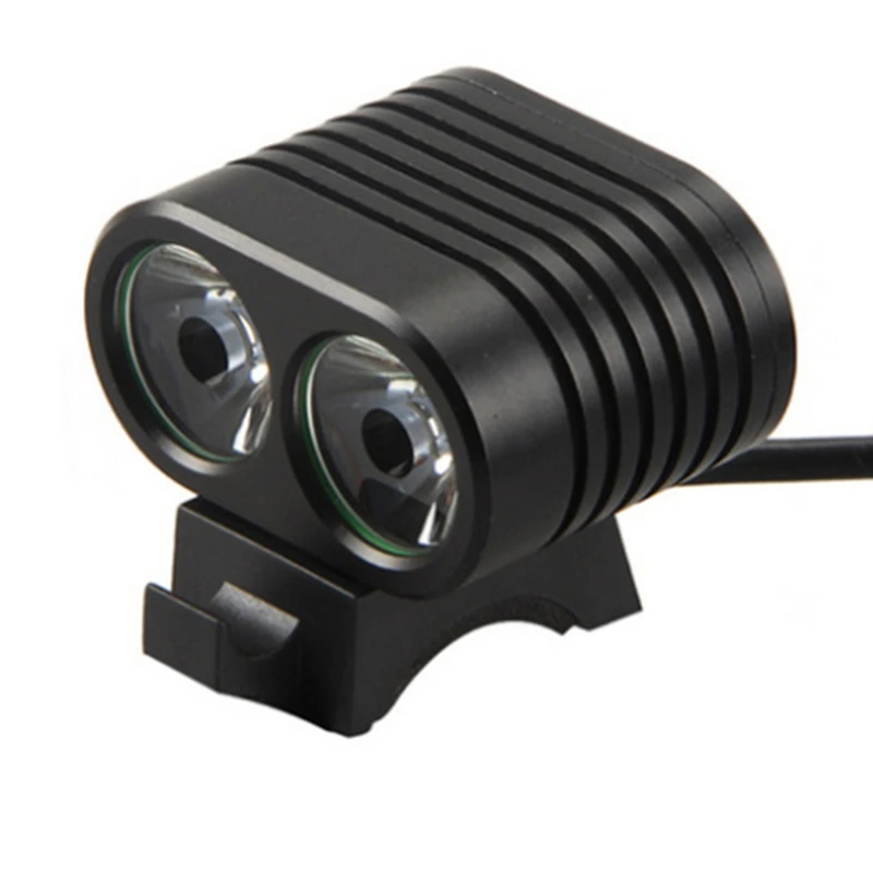 

2x T6 светодиодный велосипедный головной светильник спереди светильник Спорт на открытом воздухе велосипед Велоспорт Аксессуары K3NC