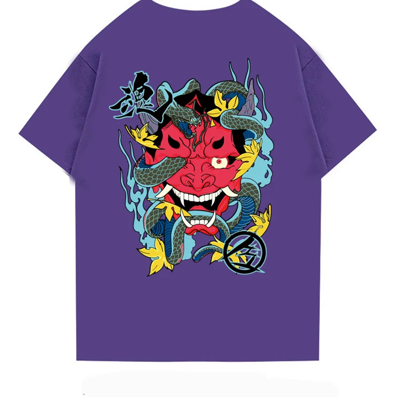 

2020 latest Viking symbol printed T-shirt men's summer short-sleeved Harajuku T-shirt men's street hip-hop unisex T-shirt top 01