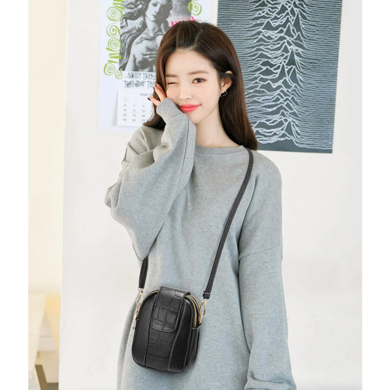 Популярные женские сумки через плечо из искусственной кожи INS 2020 Женская