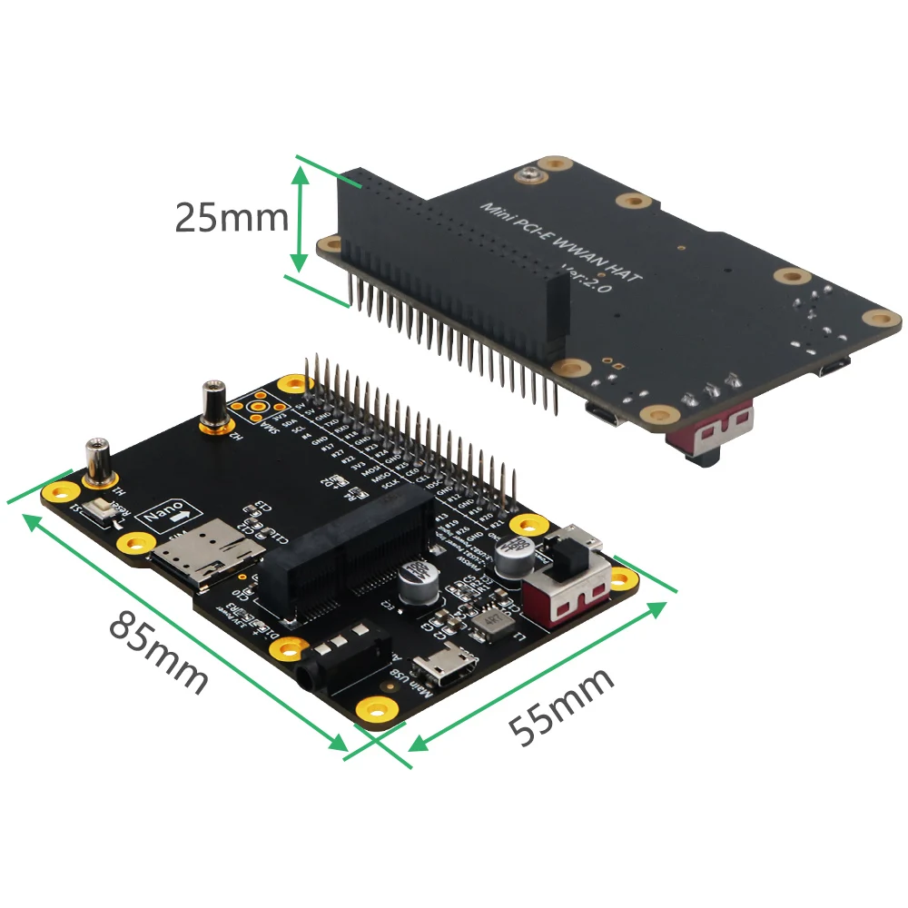 Мини-модуль 3G/4G/LTE переносная Плата расширения USB со слотом для SIM-карты