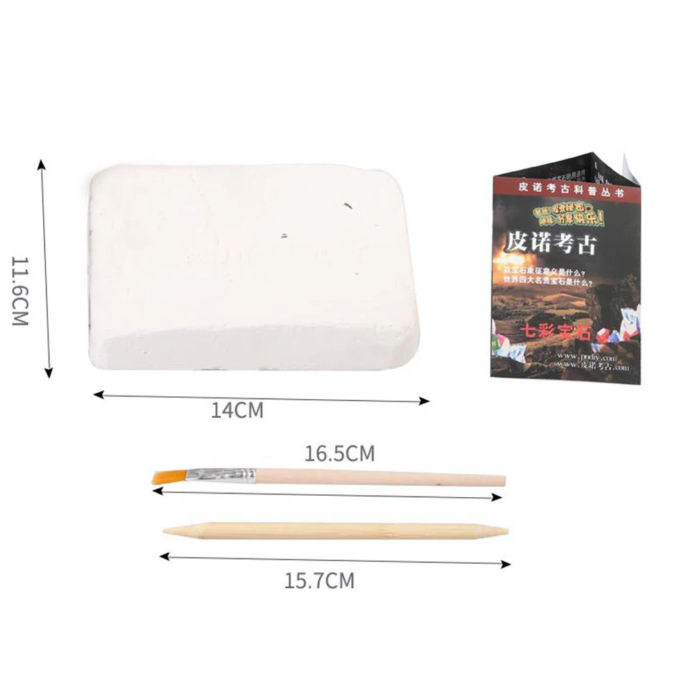 

DIY Faux Gem Shells Excavation Dig up Kit Educational Kids Archaeological Toy Interactive games toys gift for children