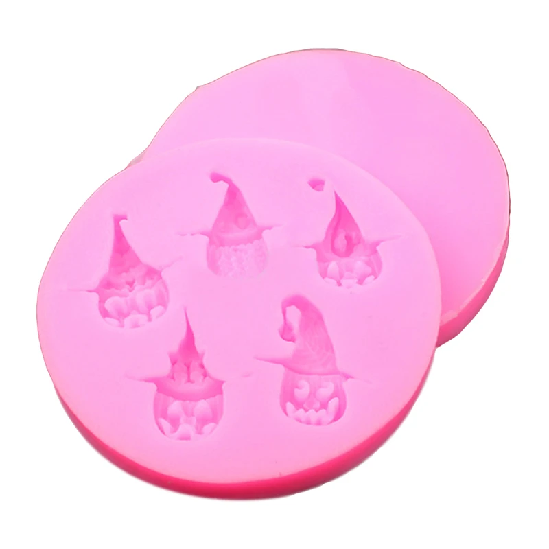 Хэллоуин пират Тыква силиконовая форма для торта декоративная шоколадная