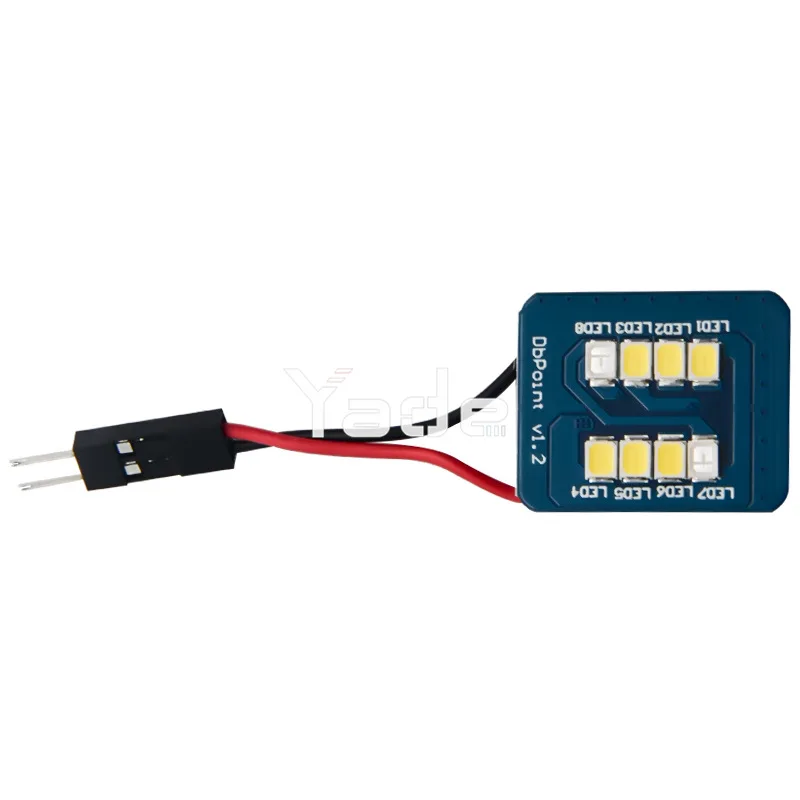 2 шт. 2835 8smd Чрезвычайно яркий новый автомобильный светодиодный светильник на