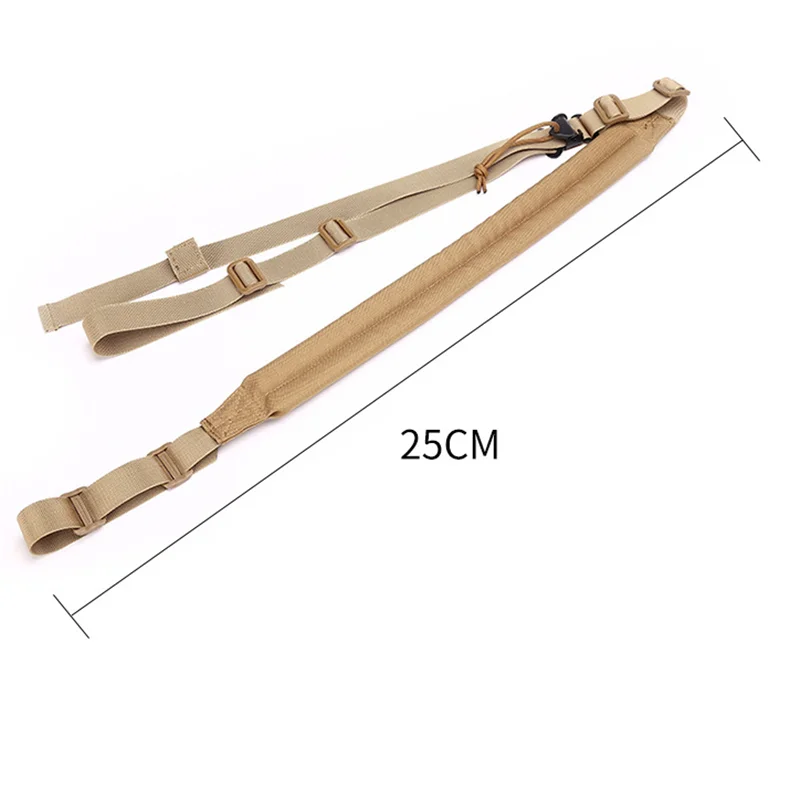 

Hunting Tactical Gun Sling Adjustable Shoulder Strap Heavy Duty Sling Strapping Belt Rope Airsoft Accessories