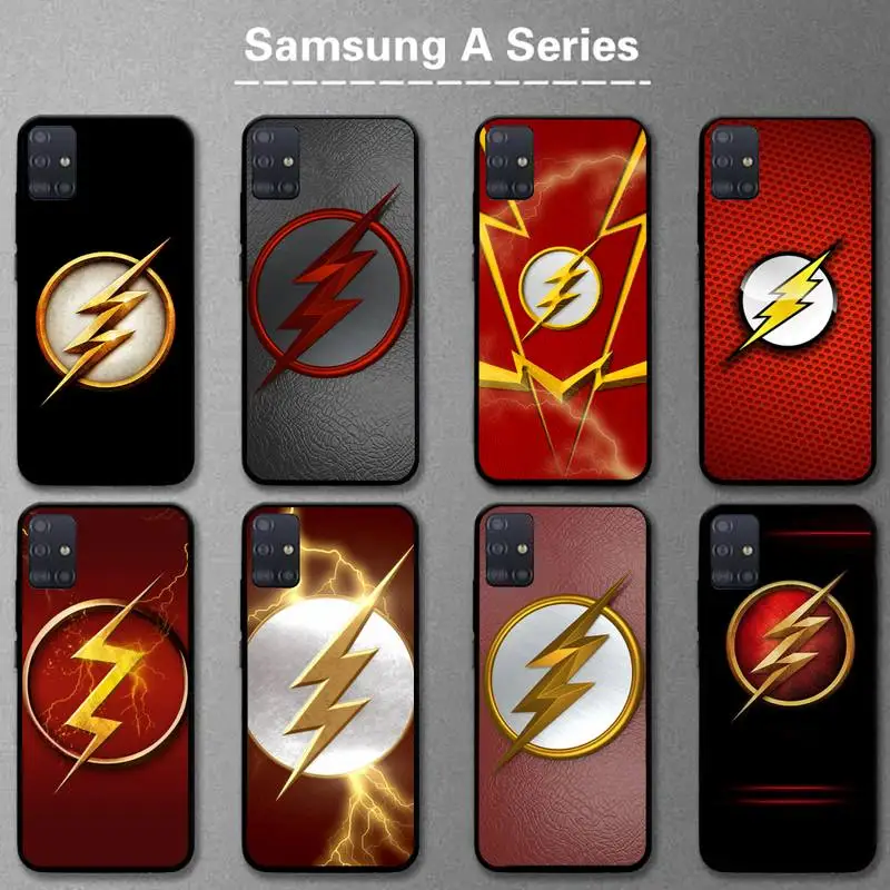 

Movie flash logo Phone Case For Samsung A20s A30S A31 A40 A50S A51 A70 A71 A80 5G A32 A02 Fundas Coque