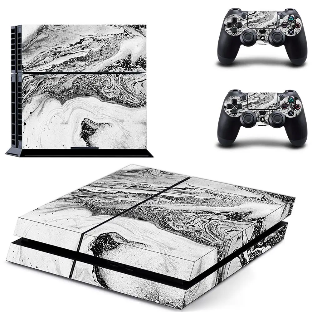 Наклейка Marble Stone для PS4 s Play station 4 Skin PS наклейка PlayStation скидки на консоль и