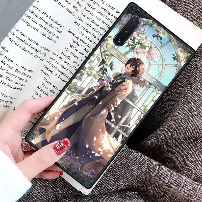 

Anime Bungou Stray Dogs Phone Case For Samsung Galaxy S8 S9 S10 Plus S10E Note 3 4 5 6 7 8 9 10 Pro Lite cover