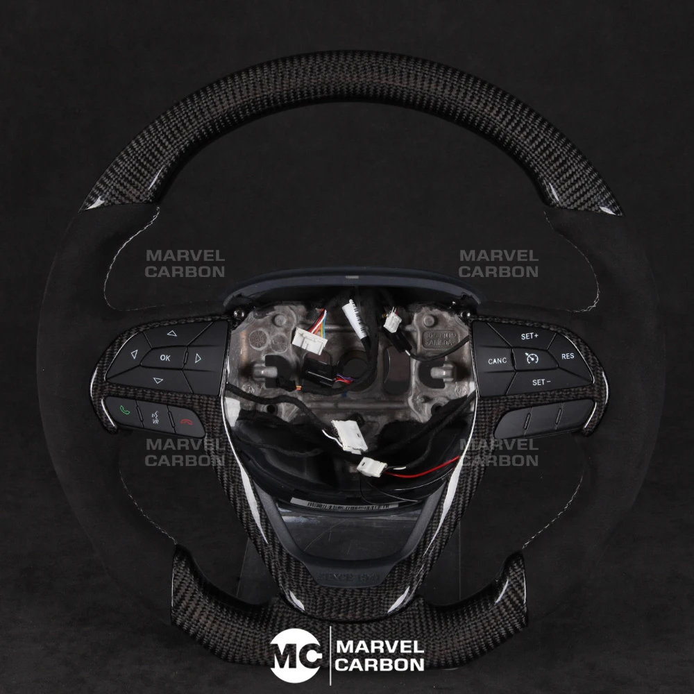 

100% REAL CARBON FIBER STEERING WHEEL COMPATIBLE WITH Jeep